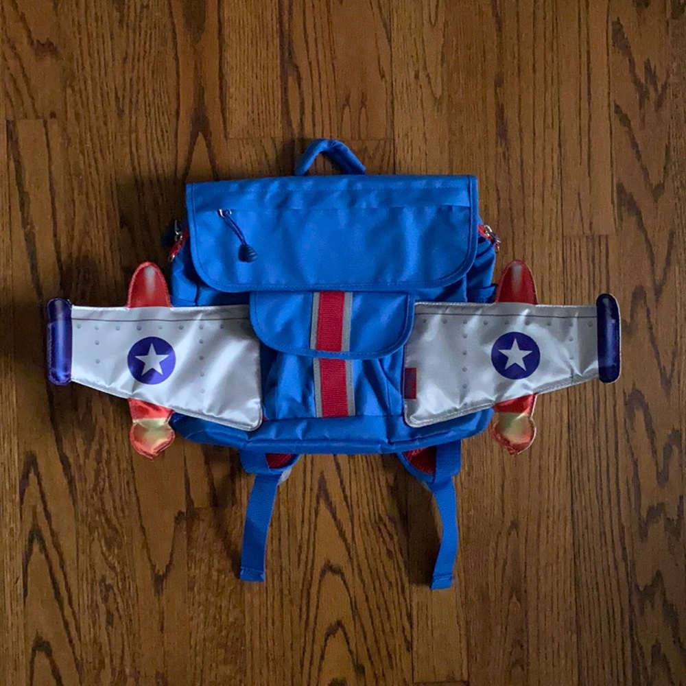 Kids Bixbee Airplane backpack